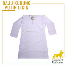 Buy simple and elegance flare sleeve lace baju kurung set. Baju Kurung Putih Koshibo Grade A Jenama President