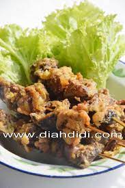 Sate Ati Ampela Goreng Balut Telur Resep Masakan Memasak Makanan Dan Minuman