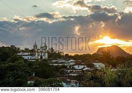 Cama e café tiradentes is located in tiradentes. Sunset City Tiradentes Image Photo Free Trial Bigstock