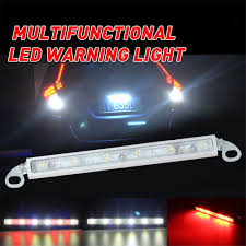 Pin On White Red License Plate Light Brake Rear Universal Reverse Light Led Lamp Backup Lights Or Rear Fog Lights