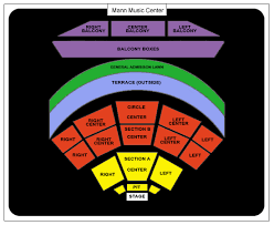 Mann Center For The Performing Arts Seating Chart Ticket