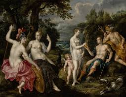 The judgement of paris is a story from greek mythology, which was one of the events that led up to the trojan war and (in slightly later versions of the story) to the foundation of rome. Hendrick De Clerck The Judgment Of Paris Master Paintings Evening Sale Old Master Paintings Sotheby S