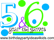 Party Games For 5 And 6 Year Olds Https Birthdaypartyideas4kids Com Fun Birthday Party Games 5 6 H Birthday Party Games Slumber Party Games Kids Party Games