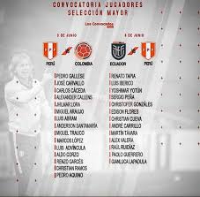Colombia to hold upper hand over peru. Peru Anuncia Convocatoria Para Partidos Contra Colombia Y Ecuador