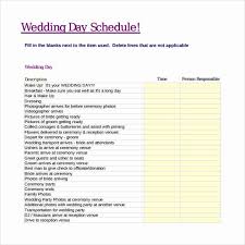 Wedding Day Timeline Template Free Lovely 10 Wedding Schedule Samples Wedding Day Timeline Template Wedding Day Schedule Wedding Reception Timeline