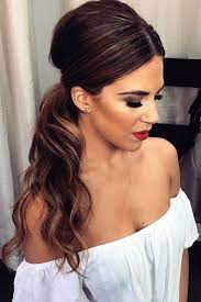 Tips On How To Do A Ponytail Lovehairstyles Com Low Ponytail Hairstyles Elegant Ponytail Ponytail Hairstyles