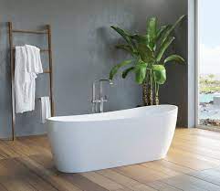 Depending on the style, size and type of materials used, the cost of a new bathtubs can cost between $300, for fiberglass tubs, to $3,000 for cultured marble tubs. Bathtub Cost Guide How Much Does A Bathtub Cost Badeloft