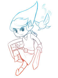 Toon Link Sketch By Abysswatchers Deviantart Com On Deviantart Deviantart Link Art