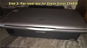 Sign in to add and modify your software. Reset Epson Stylus Cx4800 Waste Ink Pad Counter Youtube