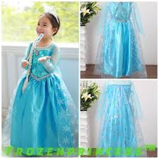 Disney Frozen Girls Dress Princess Anna Elsa Costume Cosplay Princess Elsa Costume Elsa Costume Dresses