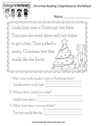 Make a list of 5 really bad christmas presents. Christmas Reading Worksheet Free Kindergarten Holiday Worksheet For Kids