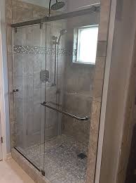 Another Diy Success Thank You Tom For All Your Help With The Purchase Of My Frameless Shower Door F Frameless Shower Doors Shower Doors Diy Bathroom Decor