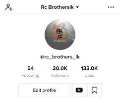 Rc Brothers Lk 20k Followers In Tiktok Facebook
