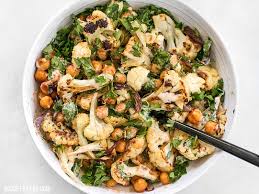 Image result for Green lentil, mushroom, raisin and cucumber salad, with a brinjal pickle and yoghurt dressing
