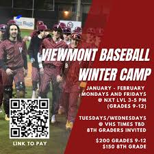 Our winter camp starts January 3rd, scan the qr code or visit the link in  our bio to sign up. 8th grade link will be ready first week of January.