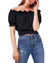 Check spelling or type a new query. 1 State Short Sleeve Off Shoulder Crop Top Dillard S