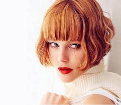 Red hair plus mermaid waves are a perfect combo! Hairstyles With Thick Bangs Hairstyle Trends Red Hairstyle