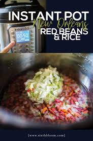 Instant Pot Red Beans And Rice Instant Pot Recipes Pressure Cooker Recipes Instant Pot Dinner Recipes