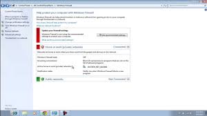To the right of 'internet and network' you would see all the services that are present under it, just below that you would have a button 'configure' please click on that. How To Turn Off Windows Firewall In Windows 7 Youtube