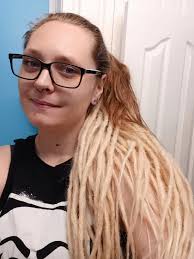 Finally finished installing my beautiful dreads made by the beautiful  Regina Fletcher 🖤 After years of dreaming of having the hair of my dreams  I finally have it and thanks to this