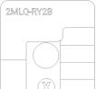 Honeywell MasterLogic ML200 2MLQ-RY2B PLC DIO, 16O, front ...