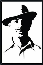 Artwork Sketch Black And White Bhagat Singh Image Result For Bhagat Singh Silhouette Bhagat Singh Che Guevara Art Pictures To Draw