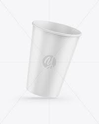 Paper Coffee Cup Mockup In Cup Bowl Mockups On Yellow Images Object Mockups