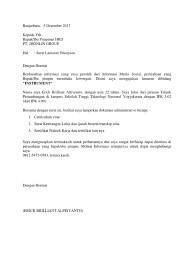 Contoh surat lamaran kerja di pt astra group have a graphic associated with the other.contoh surat lamaran kerja di pt astra group in addition, it will feature a picture of a kind that might be observed in the gallery of contoh surat lamaran kerja di pt astra group. Lamaran Pekerjaan Pt Jhonlin Group