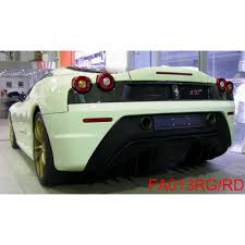 Give your vehicle a more sleek, aerodynamic, aggressive & wider body appearance Ferrari F430 Rear Bumper Scuderia Look