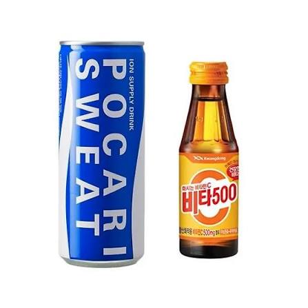 포카500 — 포카리스웨트와 비타500의 만남 사진