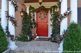 There is absolutely nothing to not love about this! Decorating The Porch For Christmas Between Naps On The Porch