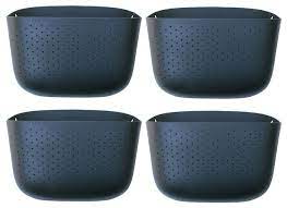 View all our outdoor planters. Wally Eco Charcoal Living Wall Planter Set Of 4 Contemporary Outdoor Pots And Planters By Wallygro Houzz