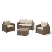 Rainbow California 4 Kisilik Rattan Oturma Grubu Bahce Set Urunler Koctas