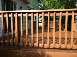 Power Washing Deck And Staining Beach House Exterior Deck Railings Patio Deck Designs
