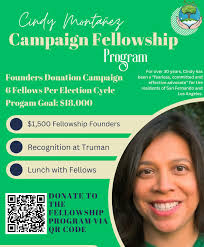 For over 30 years, Cindy has been a “fearless, committed and effective  advocate” for the residents of San Fernando and Los Angeles. Help us fund  our newly created Cindy Montanez Fellowship Program