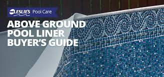 If the liner track is aluminum, you will probably see a gray locking strip around the perimeter of the pool at the very top edge of the liner. Above Ground Pool Liner Buyer S Guide