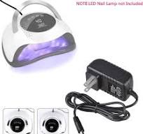 24V AC/DC Power Adapter Charger for Sun BQ5T 120W UV LED Nail Lamp -  Replacement Supply