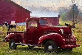 Image result for State Maroon 1937 Dodge Truck