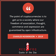 Charleshoskinson Crypto Change Agent And Cardano Ada Founder Explains The Vision And Overall Need For Cryptocu Quote Of The Day Agent Of Change Thoughts