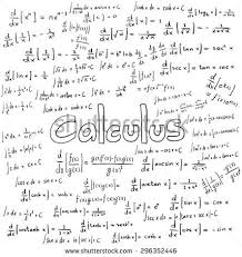 Calculus Law Theory And Mathematical Formula Equation Doodle Handwriting Icon In White Isolated Background With Hand Drawn Math Quotes Science Words Calculus