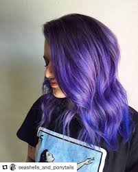 Periwinkle is a beautiful pastel shade. Try Mixing Purple Rain And Aquamarine For A Cobalt Blue Bellazzasalon Seashells And Ponytails Ask For Al Creative Hair Color Fox Hair Dye Hair Styles