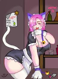 Rule 34 - Brawl Stars Cat Ears Cat Paws Cat Tail Colette (brawl Stars)  Female Female Only Neko Pink Hair Pinku Pawlette | 9142322