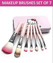 Maybe you would like to learn more about one of these? Hello Kitty Complete Makeup Mini Brush Kit With A Storage Box Set Of 7 Pcs At Rs 65 Piece Professional Makeup Brushes Id 20923461512