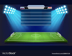 Check spelling or type a new query. Soccer Football Stadium Field With Scoreboard Vector Illustration Download A Free Preview Or High Quality Adobe Illustr Football Poster Football Banner Soccer