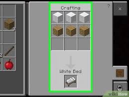 Crafting a bed in the game is not as hard as you think, but you must know how to craft it if you are not aware. How To Get Started On Minecraft Pocket Edition With Pictures