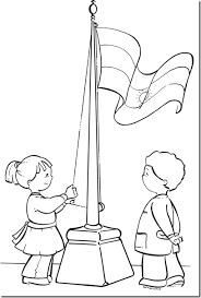 De acuerdo con lo descrito dentro del artículo 1233 y 1234 de la constitución, tiene una cruz en. Bandera Para Colorear Bandera Dibujo Actividades De Pintura Para Ninos