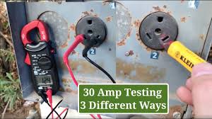 Rv 30 amp power distribution explained. Quick 30 Amp Outlet Check How To Test A 30 Amp Rv Shore Power Youtube