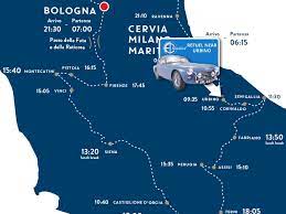 The exact route of italy's most famous. Refuel Before Special Stage Near Urbino Ac Bluebird