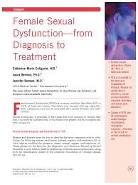 Image result for Female Sexual Dysfunction