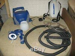 Graco Spray Station 3900 Hvlp Paint Gun Sprayer Base Hose Spray Gun Nozzle Tool